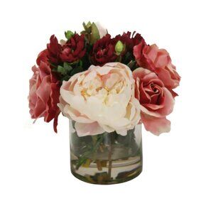 Wayfair Primrue Polysilk Mixed Assortment Arrangement in Vase